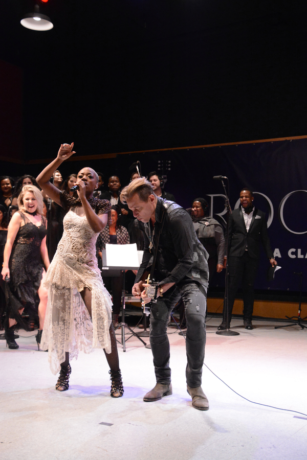 Photo Coverage: The Cast of Broadway Bound ROCKTOPIA Meets The Press Image