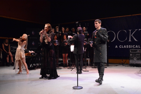 Photo Coverage: The Cast of Broadway Bound ROCKTOPIA Meets The Press Image