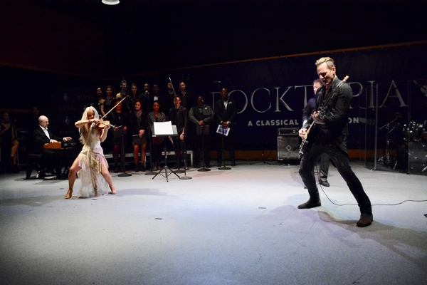 Photo Coverage: The Cast of Broadway Bound ROCKTOPIA Meets The Press Image