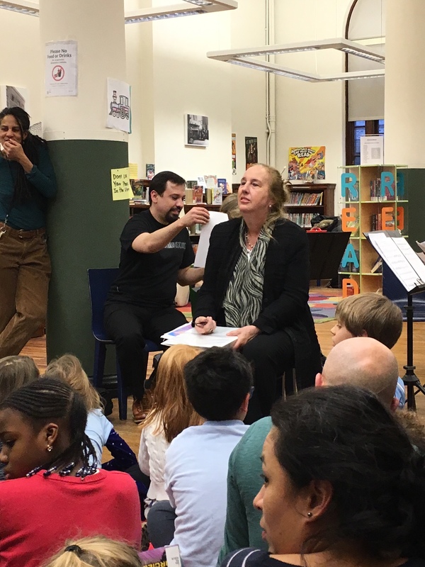Photo Flash: Met Orchestra Musicians and Manhattan BP Gale Brewer Perform at Harry Belafonte Public Library Image