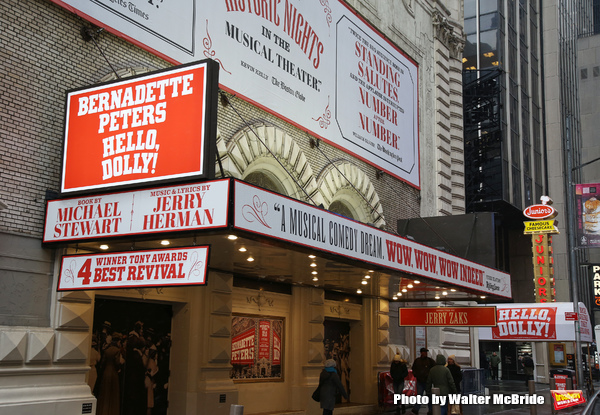 Bernadette Peters starring in  â€˜Hello, Dolly!' at the Shubert Theatre Photo
