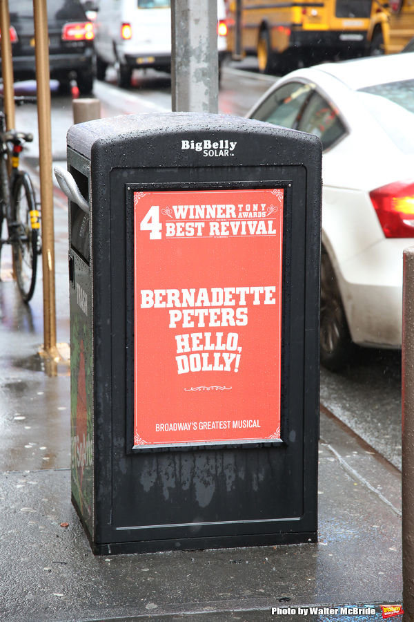 Up on the Marquee: HELLO, DOLLY! with Bernadette Peters! Image