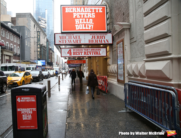 Bernadette Peters starring in  â€˜Hello, Dolly!' at the Shubert Theatre Photo