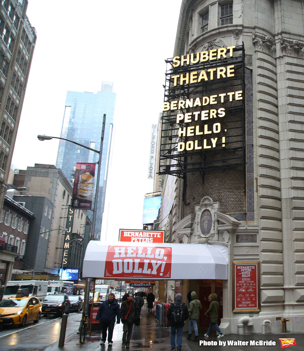 Up on the Marquee: HELLO, DOLLY! with Bernadette Peters! Image