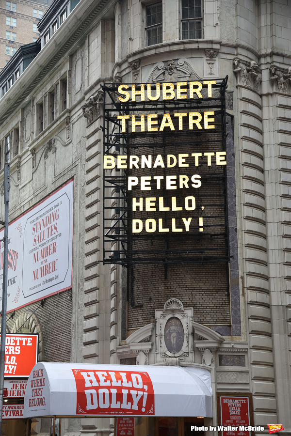 Up on the Marquee: HELLO, DOLLY! with Bernadette Peters! Image