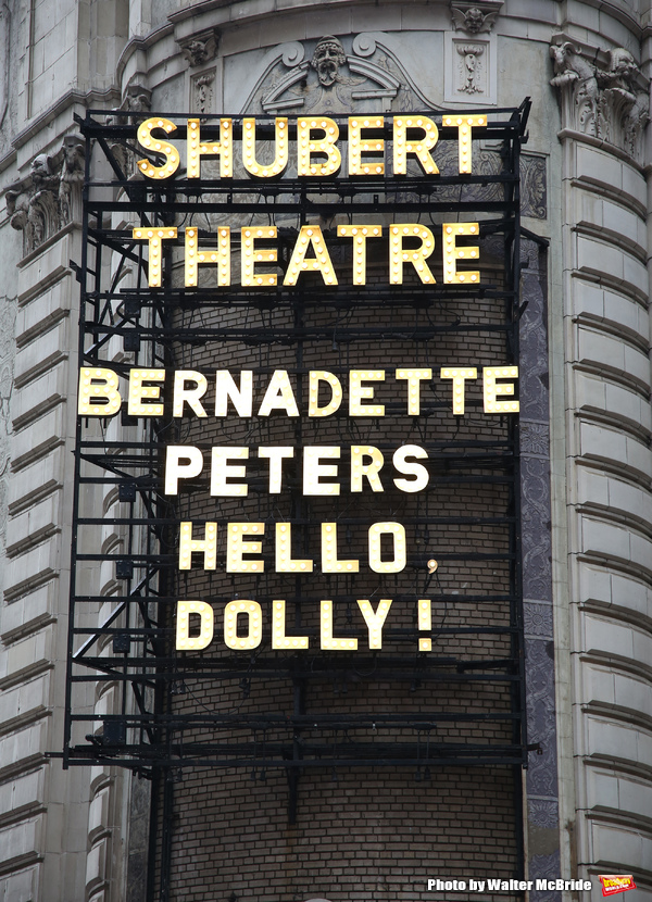 Up on the Marquee: HELLO, DOLLY! with Bernadette Peters! Image