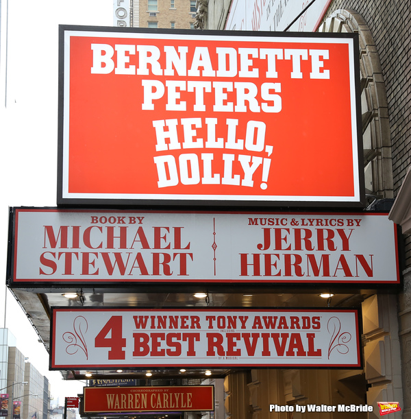 Bernadette Peters starring in 'Hello, Dolly!' at the Shubert Theatre Photo
