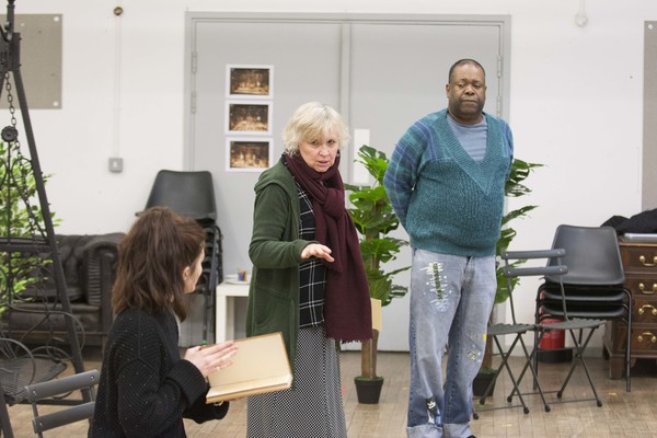 Louise Coulthard, Susan Penhaligon & Geoff Aymer Photo