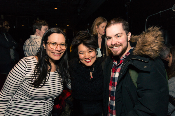 Photo Flash: Rattlestick Playwrights Theater Celebrates Opening Night of UNTIL THE FLOOD Image