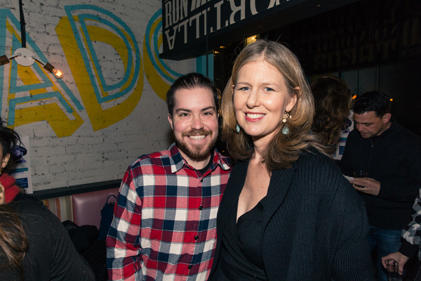 Photo Flash: Rattlestick Playwrights Theater Celebrates Opening Night of UNTIL THE FLOOD Image