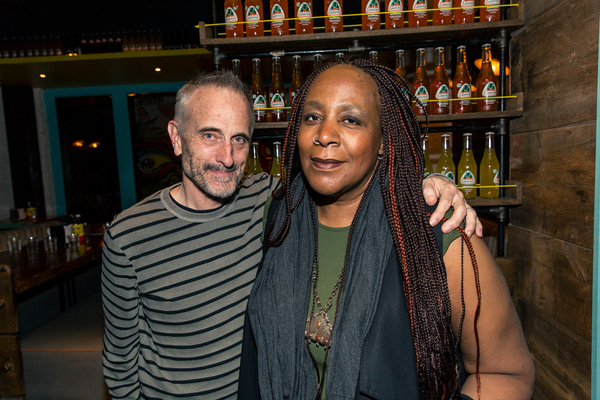 Photo Flash: Rattlestick Playwrights Theater Celebrates Opening Night of UNTIL THE FLOOD Image