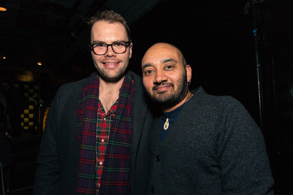 Photo Flash: Rattlestick Playwrights Theater Celebrates Opening Night of UNTIL THE FLOOD Image