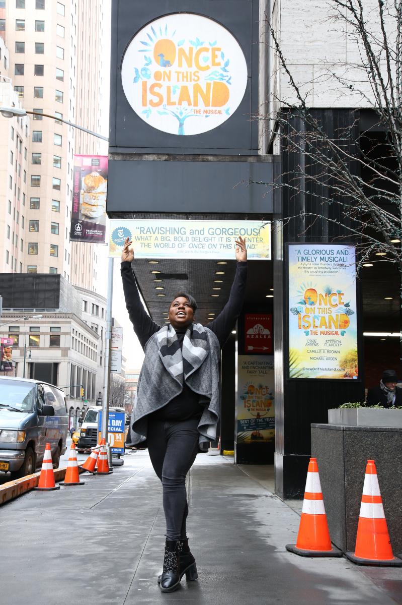 Debut of the Month: Mama Has Provided! ONCE ON THIS ISLAND's Alex Newell Image