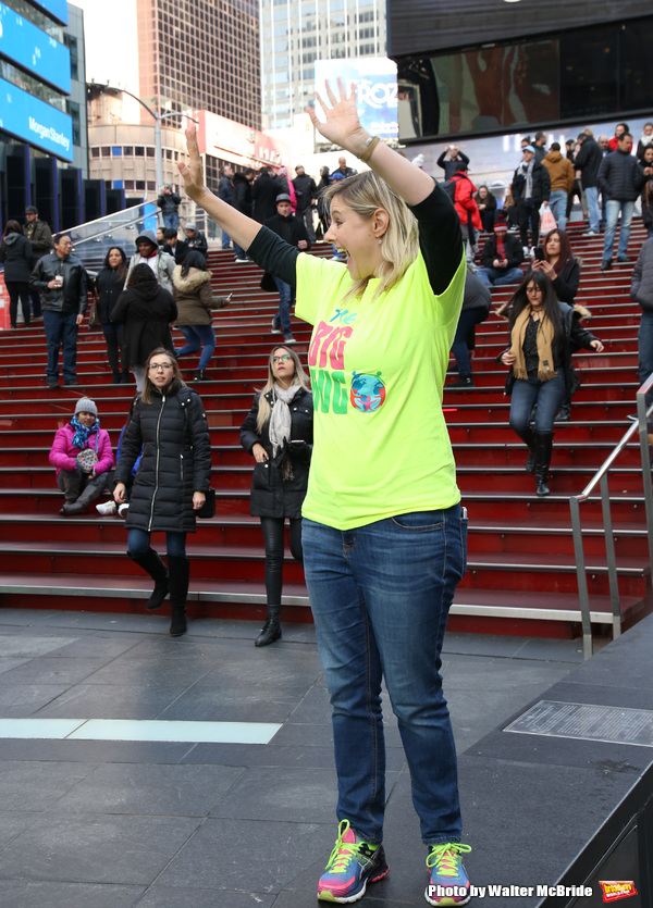 Photo Coverage: Broadway Unites in Times Square for Big Hug Day Image