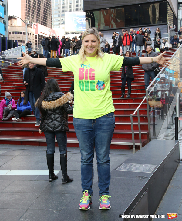 Photo Coverage: Broadway Unites in Times Square for Big Hug Day Image