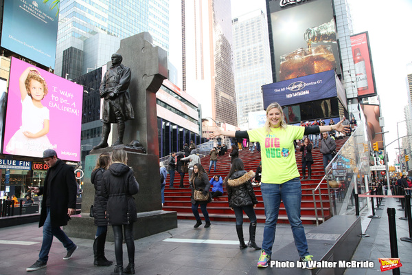 Photo Coverage: Broadway Unites in Times Square for Big Hug Day Image
