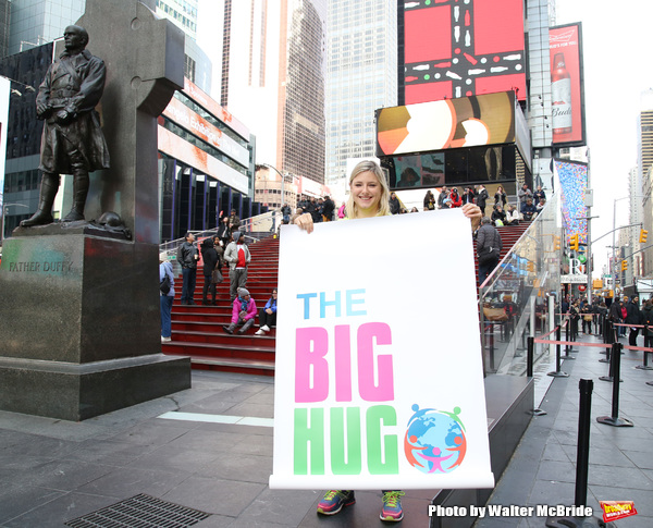 Photo Coverage: Broadway Unites in Times Square for Big Hug Day Image