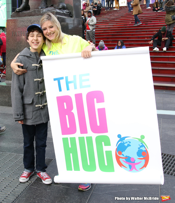 Photo Coverage: Broadway Unites in Times Square for Big Hug Day Image