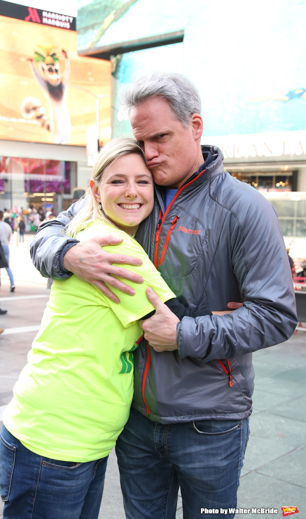 Photo Coverage: Broadway Unites in Times Square for Big Hug Day Image