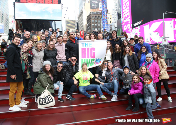 Photo Coverage: Broadway Unites in Times Square for Big Hug Day Image