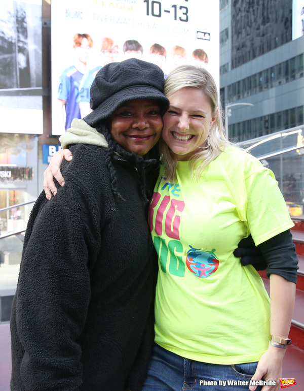 Photo Coverage: Broadway Unites in Times Square for Big Hug Day Image