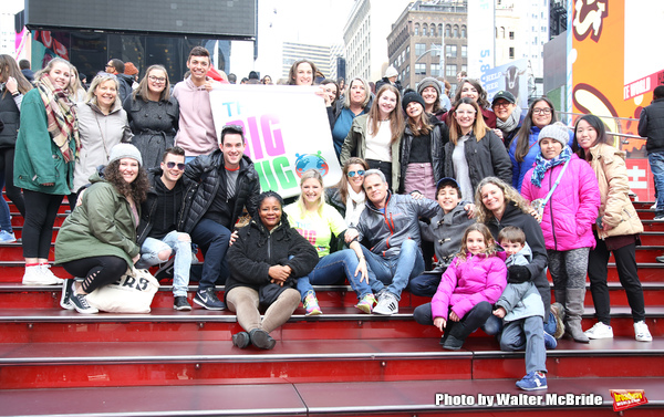 Photo Coverage: Broadway Unites in Times Square for Big Hug Day Image