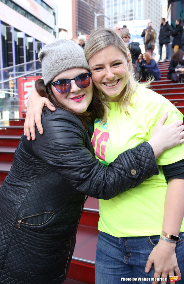 Photo Coverage: Broadway Unites in Times Square for Big Hug Day Image