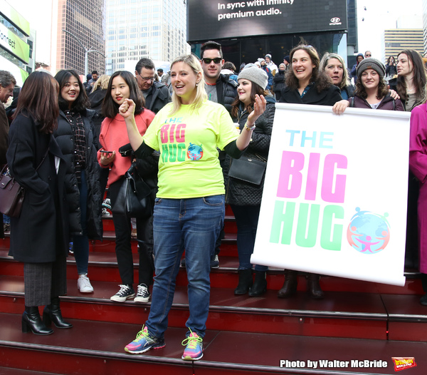 Photo Coverage: Broadway Unites in Times Square for Big Hug Day Image