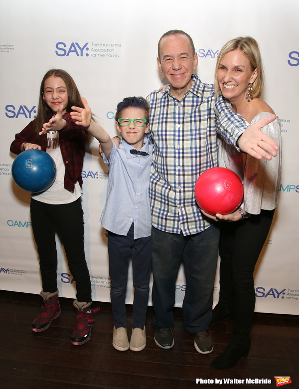 Lily Gottfried, Max Gottfried, Gilbert Gottfried and Dara Kravitz  Photo