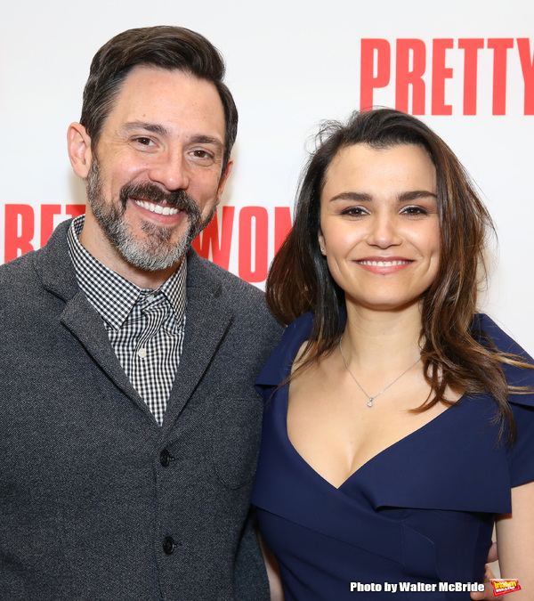 Steve Kazee and Samantha Barks a Photo