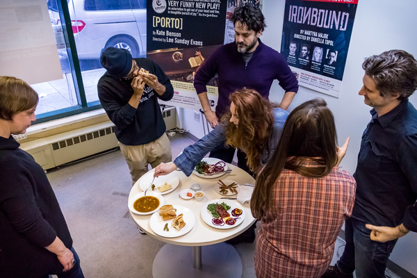 Photo Flash: Get a First Taste of Rehearsals for PORTO at WP Theater Image