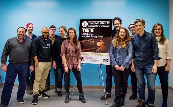 Photo Flash: Get a First Taste of Rehearsals for PORTO at WP Theater Image