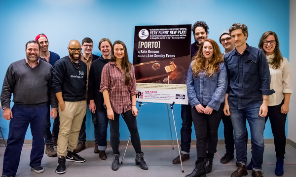 Photo Flash: Get a First Taste of Rehearsals for PORTO at WP Theater Image