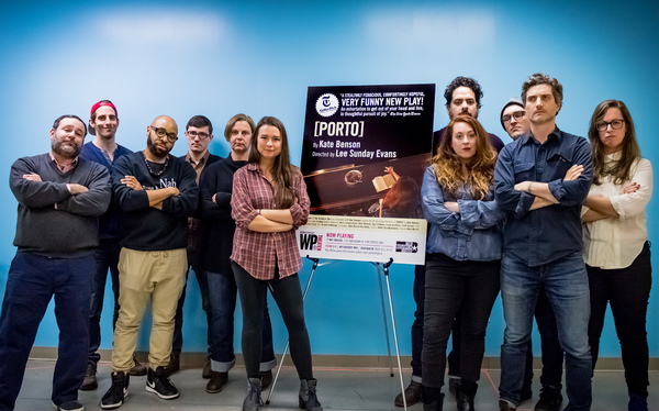 Photo Flash: Get a First Taste of Rehearsals for PORTO at WP Theater 