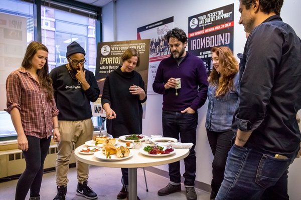 Photo Flash: Get a First Taste of Rehearsals for PORTO at WP Theater Image