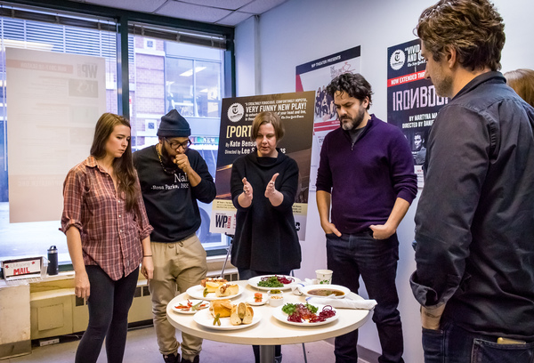 Photo Flash: Get a First Taste of Rehearsals for PORTO at WP Theater Image
