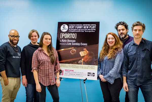 Photo Flash: Get a First Taste of Rehearsals for PORTO at WP Theater 