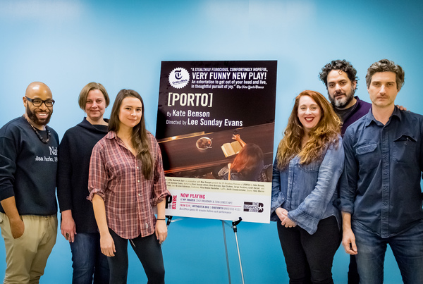 Photo Flash: Get a First Taste of Rehearsals for PORTO at WP Theater Image