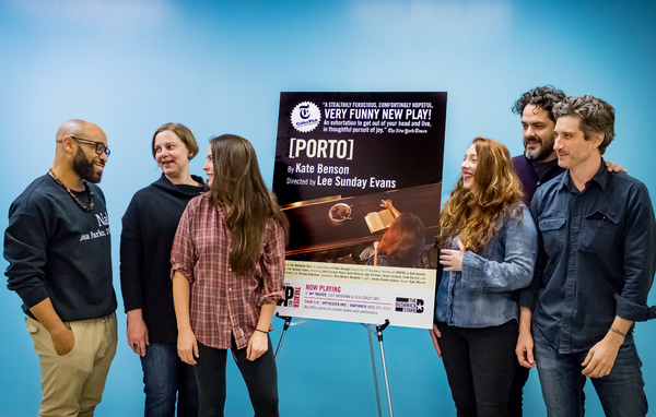 Photo Flash: Get a First Taste of Rehearsals for PORTO at WP Theater 