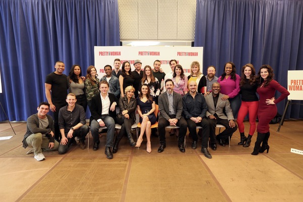 Photo Flash: PRETTY WOMAN the Musical Struts Into Rehearsals; See the Full Company! Image