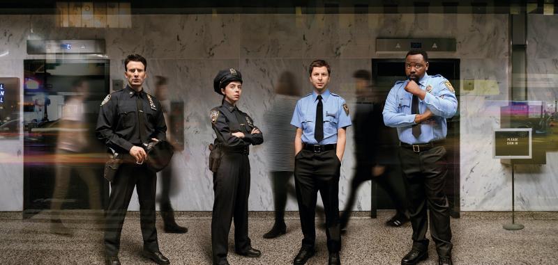 Photo Flash: Catch a First Look at Chris Evans, Michael Cera & More in LOBBY HERO! Image