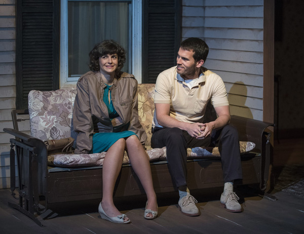(left to right) Lucy Carapetyan and Benjamin Sprunger in Raven Theatreâ€™s Chica Photo