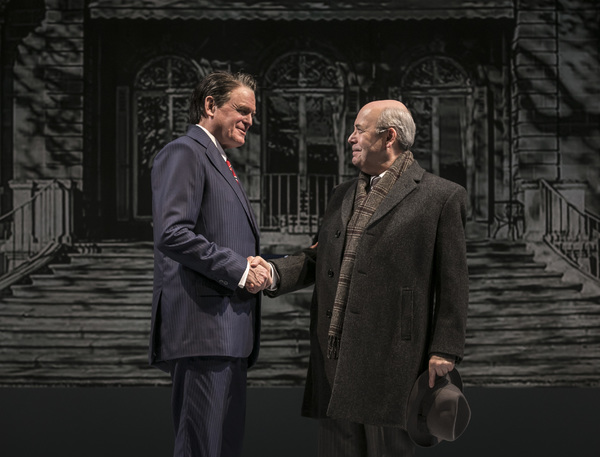 Rob Riley  (Ronald Reagan) and William Dick (Mikhail Gorbachev) in Blind Date by Roge Photo