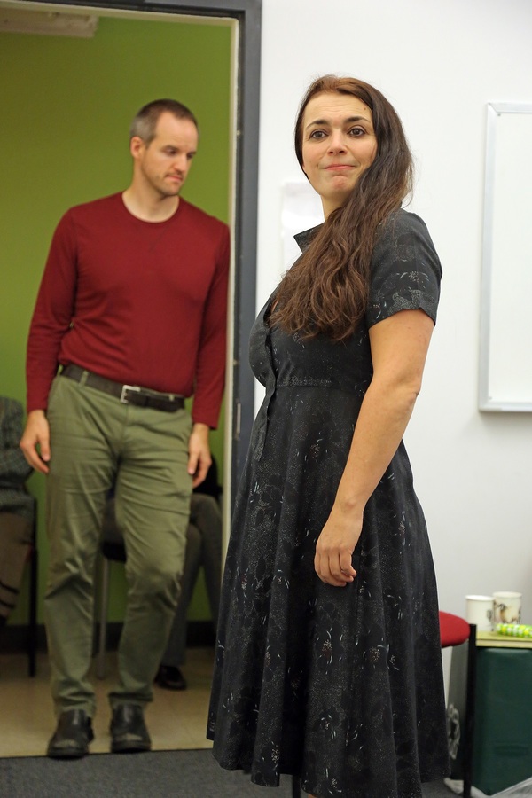 Photo Flash: Inside Rehearsals for ROSEMARY AND TIME at the Paradise Factory Theatre Main Stage Image