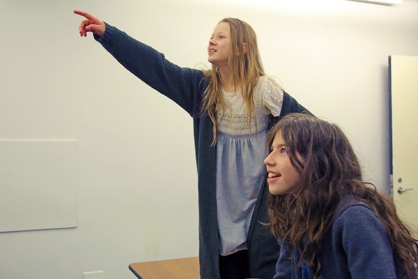 Photo Flash: Inside Rehearsals for ROSEMARY AND TIME at the Paradise Factory Theatre Main Stage Image