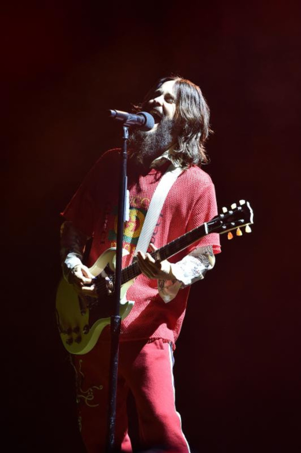 Jared Leto of Thirty Seconds to Mars performs onstage during Citi Sound Vault Present Photo