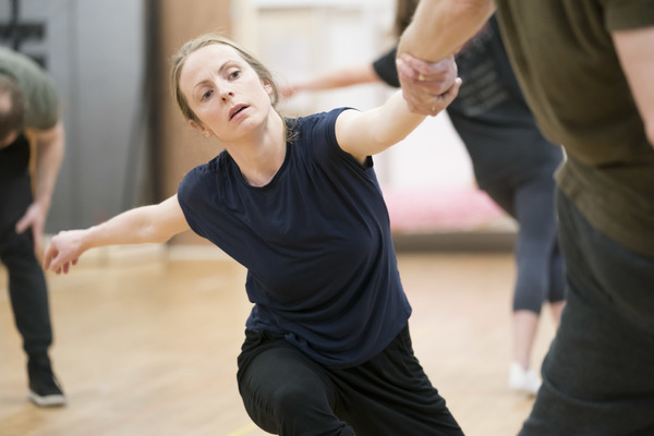 Photo Flash: In Rehearsal with Suranne Jones and the Cast of FROZEN Image