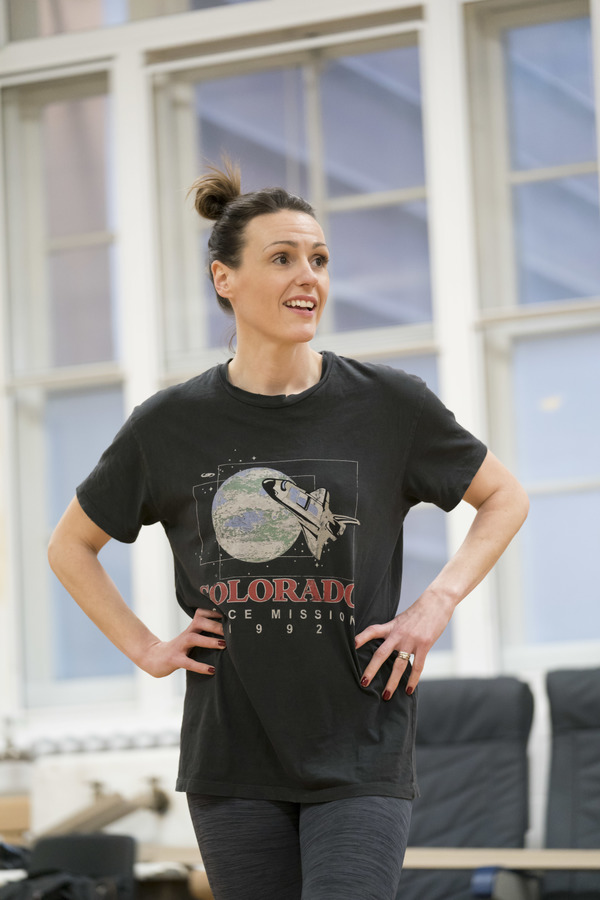 Photo Flash: In Rehearsal with Suranne Jones and the Cast of FROZEN Image
