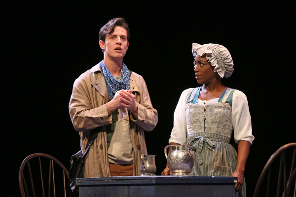 Christopher Dinolfo as Christian and Felicia Curry as Susannah in the Fordâ€™s T Photo