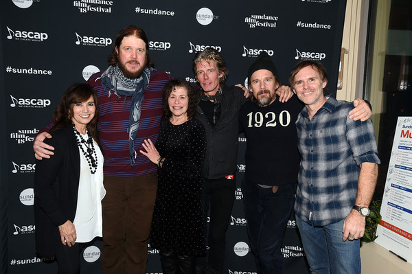 (l-r) ASCAP's Loretta MuÃ±oz, singer-songwriter and actor Ben Dickey, who plays Bla Photo